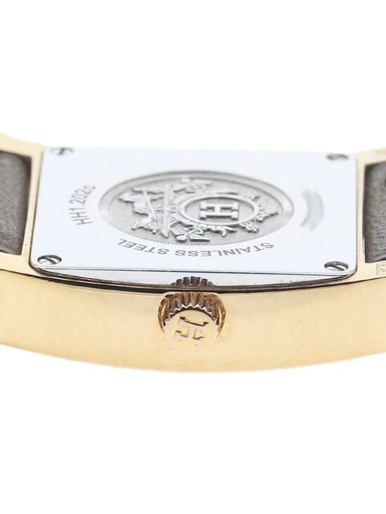 HERMES H watch HH1.202c Silver Dial Quartz Ladies Watch_962799 main image 6